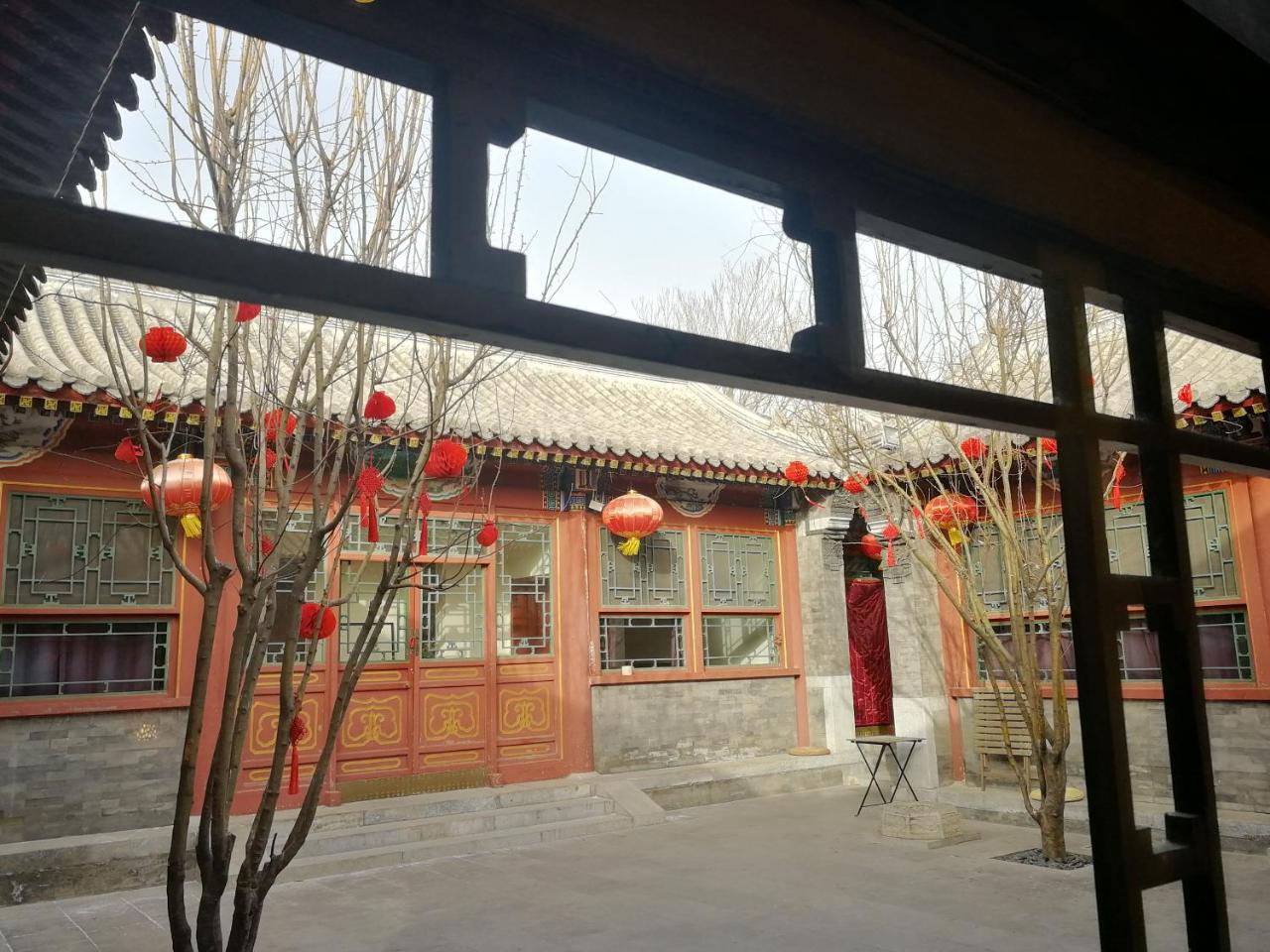 Готель Beijing Fly By Knight Courtyard Екстер'єр фото