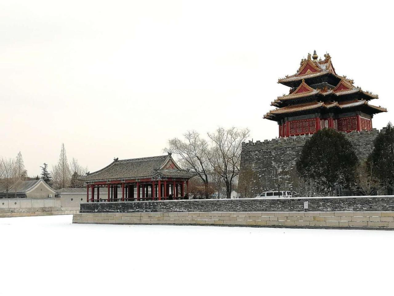 Готель Beijing Fly By Knight Courtyard Екстер'єр фото